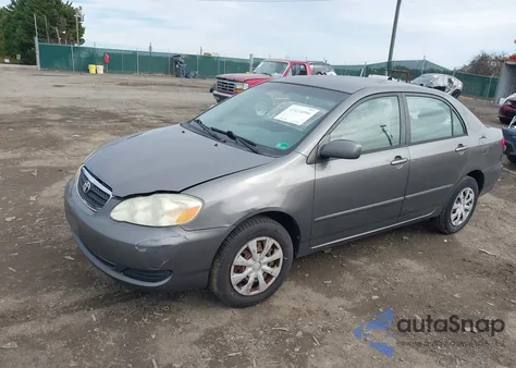 2007 Toyota Corolla Le from USA, damaged, VIN 2T1BR32E87C730232